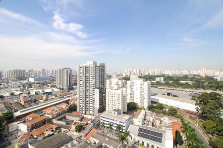 Studio à venda com 31m², 1 quarto e 1 vagaVista da Varanda do Studio