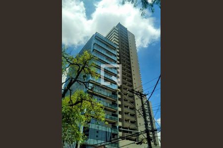 Studio para alugar com 25m², 1 quarto e sem vaga Studio para alugar com 25m², 1 quarto e sem vagaFachada