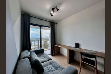 Sala de apartamento para alugar com 1 quarto, 34m² em Santo Amaro, São Paulo