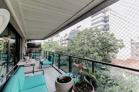 Varanda da Sala de apartamento à venda com 3 quartos, 186m² em Ipanema, Rio de Janeiro