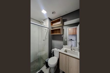 Apartamento para alugar com 27m², 1 quarto e sem vaga Apartamento para alugar com 27m², 1 quarto e sem vagaBanheiro