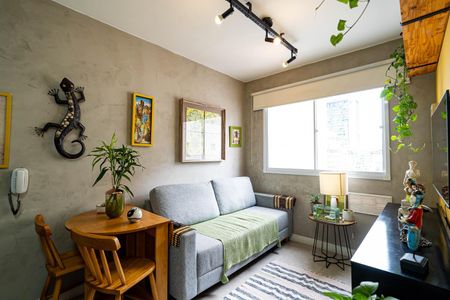 Sala de apartamento à venda com 1 quarto, 30m² em Consolação, São Paulo
