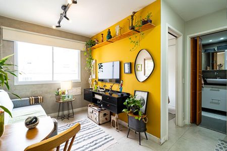 Sala de apartamento à venda com 1 quarto, 30m² em Consolação, São Paulo