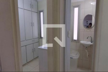 Apartamento à venda com 63m², 2 quartos e 2 vagasHall banheiro 2 e quarto de serviço