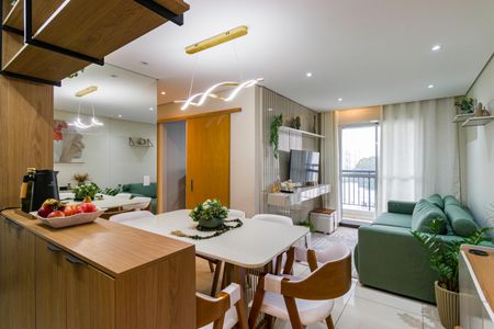Apartamento à venda com 66m², 3 quartos e 2 vagasSala