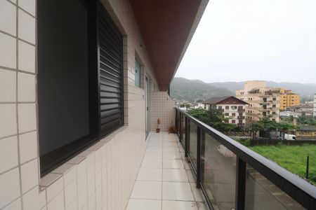Varanda de apartamento para alugar com 1 quarto, 47m² em Jardim Ana Maria, Guarujá
