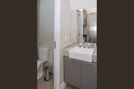 Studio para alugar com 23m², 1 quarto e sem vaga Studio para alugar com 23m², 1 quarto e sem vagaBanheiro