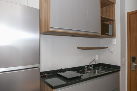 Studio para alugar com 23m², 1 quarto e sem vaga Studio para alugar com 23m², 1 quarto e sem vagaCozinha