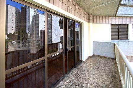 Varanda da Sala de apartamento à venda com 4 quartos, 406m² em Gutierrez, Belo Horizonte