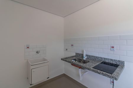 Cozinha de kitnet/studio para alugar com 1 quarto, 20m² em Vila Santa Maria, Guarulhos