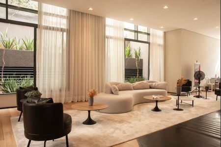 Studio para alugar com 23m², 1 quarto e sem vagaHall social