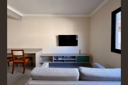 Sala de apartamento para alugar com 1 quarto, 34m² em Cidade Monções, São Paulo