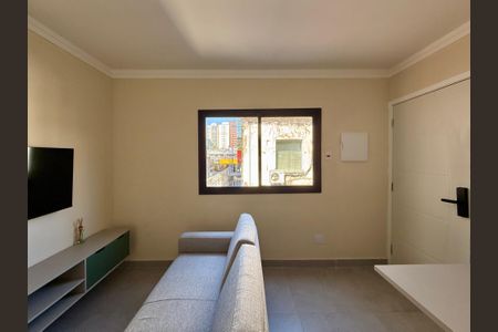 Sala de apartamento para alugar com 1 quarto, 34m² em Cidade Monções, São Paulo