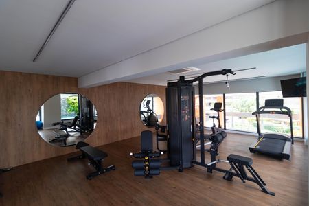 Apartamento para alugar com 52m², 1 quarto e 1 vaga Apartamento para alugar com 52m², 1 quarto e 1 vagaÁrea comum - Academia
