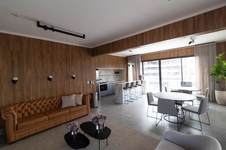 Apartamento para alugar com 52m², 1 quarto e 1 vaga Apartamento para alugar com 52m², 1 quarto e 1 vagaÁrea comum - Salão de festas