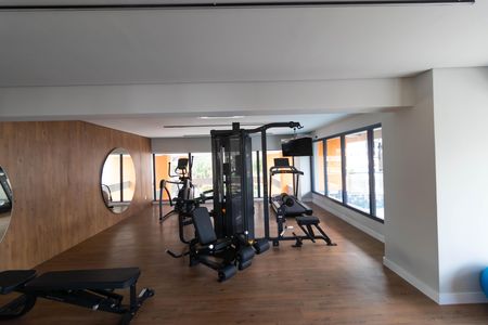 Apartamento para alugar com 52m², 1 quarto e 1 vaga Apartamento para alugar com 52m², 1 quarto e 1 vagaÁrea comum - Academia