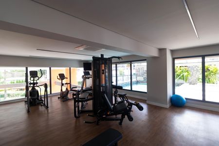 Apartamento para alugar com 52m², 1 quarto e 1 vaga Apartamento para alugar com 52m², 1 quarto e 1 vagaÁrea comum - Academia