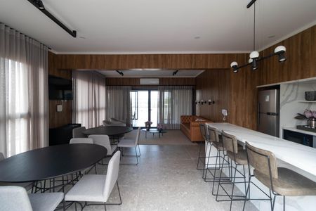 Apartamento para alugar com 52m², 1 quarto e 1 vaga Apartamento para alugar com 52m², 1 quarto e 1 vagaÁrea comum - Salão de festas