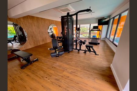 Apartamento para alugar com 52m², 1 quarto e 1 vaga Apartamento para alugar com 52m², 1 quarto e 1 vagaÁrea comum - Academia