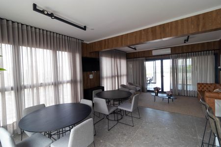 Apartamento para alugar com 52m², 1 quarto e 1 vaga Apartamento para alugar com 52m², 1 quarto e 1 vagaÁrea comum - Salão de festas