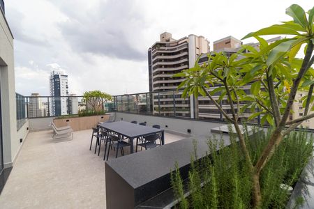 Área comum - Terraço de apartamento para alugar com 1 quarto, 52m² em Cambuí, Campinas
