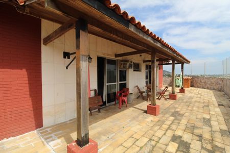 Apartamento à venda com 502m², 4 quartos e 3 vagasFundos da cobertura  - Varanda