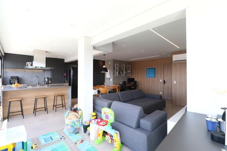 Apartamento à venda com 89m², 2 quartos e 2 vagasVaranda e Cozinha