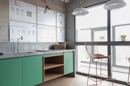 Studio à venda com 29m², 1 quarto e 1 vagaLavanderia