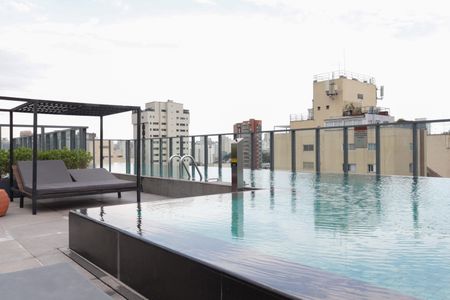 Studio à venda com 29m², 1 quarto e 1 vagaPiscina