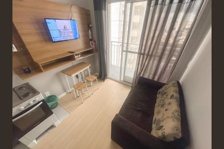 Apartamento à venda com 27m², 1 quarto e sem vagaSala
