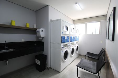 Studio para alugar com 38m², 1 quarto e 1 vagaÁrea Comum - Lavanderia