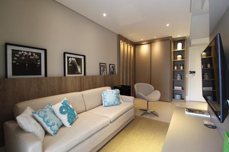 Studio para alugar com 38m², 1 quarto e 1 vagaSala