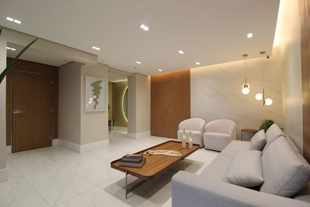 Studio para alugar com 38m², 1 quarto e 1 vagaHall Social