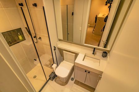 Apartamento para alugar com 30m², 1 quarto e sem vagaBanheiro 