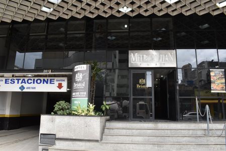 Apartamento para alugar com 46m², 1 quarto e 1 vagaFachada do Prédio