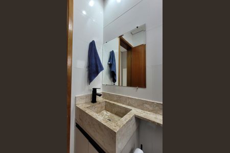 Apartamento à venda com 120m², 3 quartos e 2 vagasBanheiro da suíte