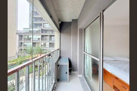 Studio à venda com 29m², 1 quarto e sem vagaSacada do Studio