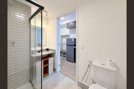 Studio à venda com 29m², 1 quarto e sem vagaBanheiro social