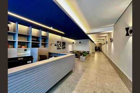 Studio à venda com 29m², 1 quarto e sem vagaHall Social Bloco 