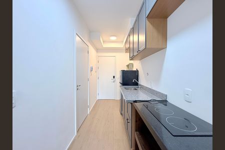 Studio à venda com 29m², 1 quarto e sem vagaCozinha 