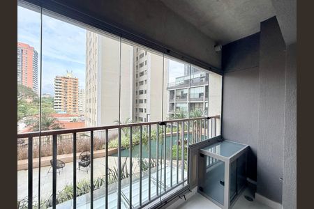 Studio à venda com 29m², 1 quarto e sem vagaSacada do Studio