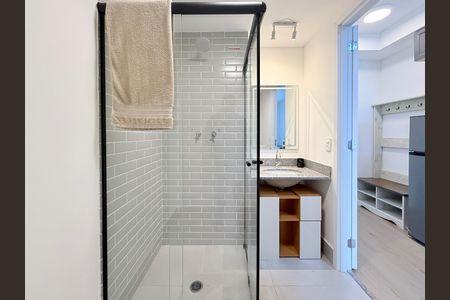 Studio à venda com 29m², 1 quarto e sem vagaBanheiro social