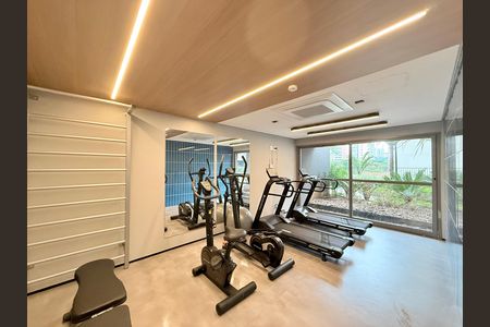 Studio à venda com 29m², 1 quarto e sem vagaAcademia