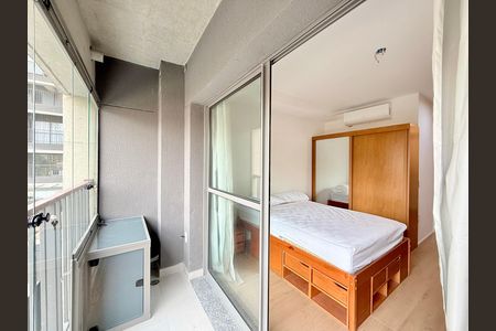 Studio à venda com 29m², 1 quarto e sem vagaSacada do Studio