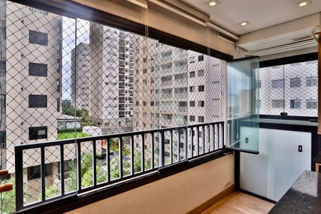 Apartamento à venda com 57m², 1 quarto e 1 vagaVaranda