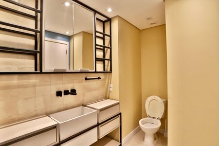 Apartamento à venda com 57m², 1 quarto e 1 vagaBanheiro do Quarto