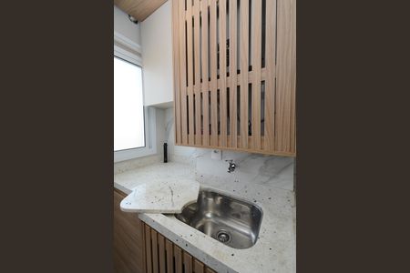 Apartamento para alugar com 42m², 2 quartos e 1 vagaDetalhe da area de serviço