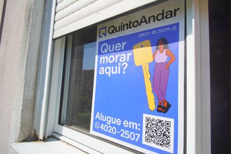 Apartamento para alugar com 54m², 2 quartos e 1 vagaAdesivo na Janela