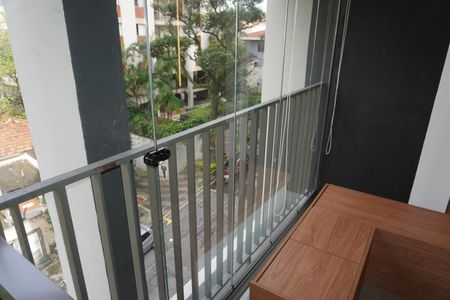 Studio à venda com 26m², 1 quarto e sem vagaVaranda