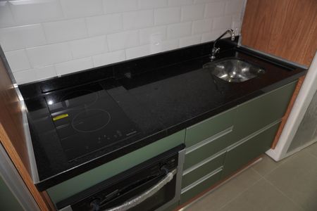 Studio à venda com 26m², 1 quarto e sem vagaCozinha